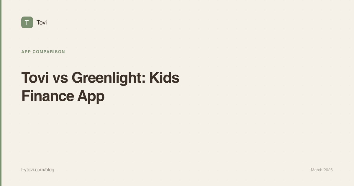 Tovi vs Greenlight: Family App Comparison